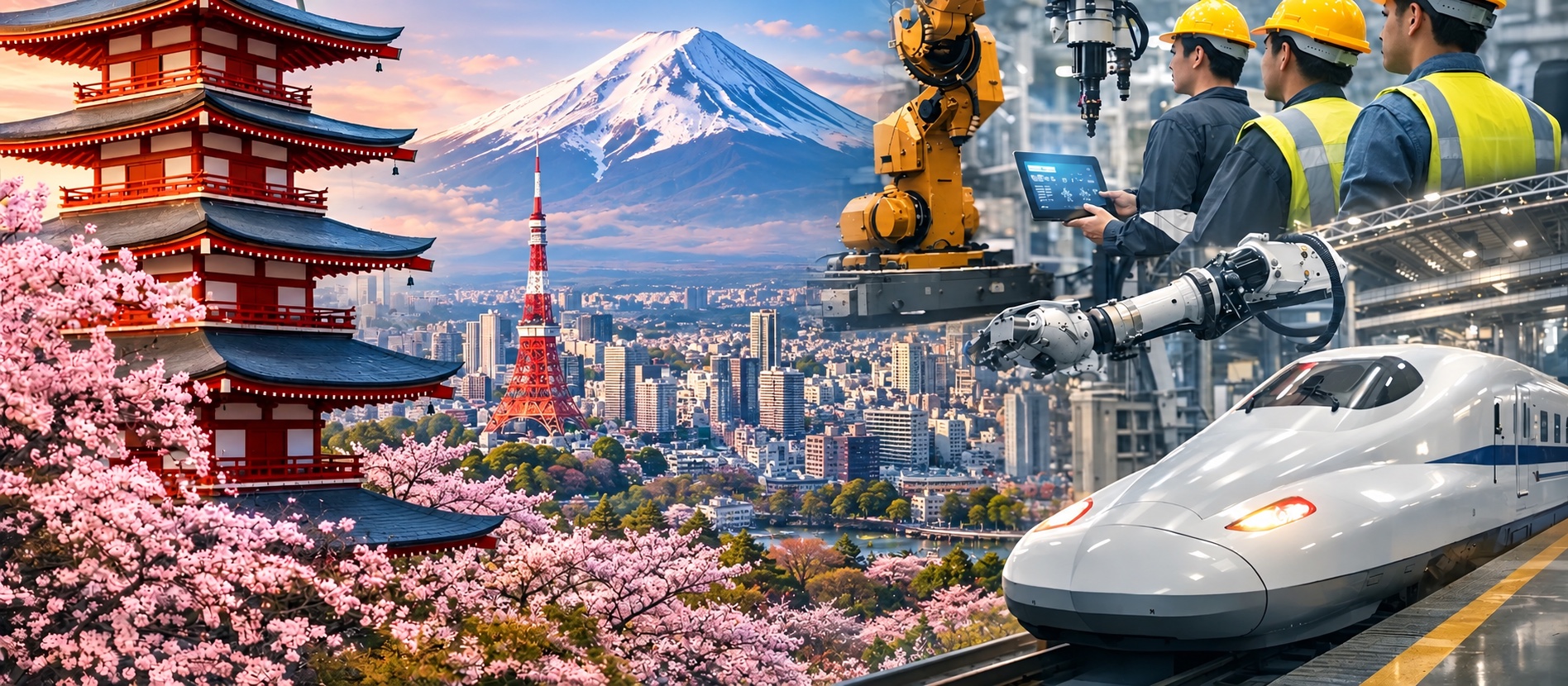 Uzakdoğu Bilim ve Teknoloji Gezileri Japonya kültürü, Fuji Dağı, hızlı tren ve endüstriyel robotlar